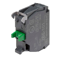 Schneider Harmony Normally Open Contact Block for use with ZB4BZ009 or ZB5AZ009 Collars or as Additional Block