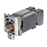 Schneider Harmony XB4 Transformer Light Block with Fixing Collar & 1 x N/O 1 x N/C Contacts 230-240VAC Supply 6V BA9s bulb included