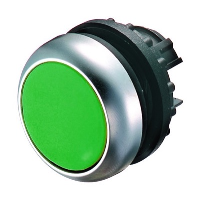 Eaton RMQ-Titan Green Flush Pushbutton Actuator 22.5mm Spring Return