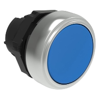 Lovato Platinum Blue Flush Pushbutton Actuator 22.5mm Spring Return