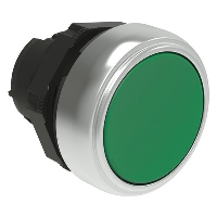 Lovato Platinum Green Flush Pushbutton Actuator 22.5mm Spring Return