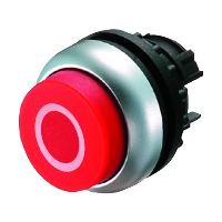 Eaton RMQ-Titan Red Extended Pushbutton Actuator with 'O' symbol 22.5mm Spring Return