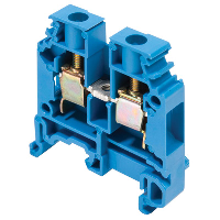 Entrelec SNA 6mm Blue DIN Rail Terminal for TS35 & TS32 Rail Single Feed Through M6/8.N