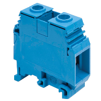 Entrelec SNA 35mm Blue DIN Rail Terminal for TS35 & TS32 Rail Single Feed Through M35/16.N