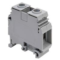 Entrelec SNA 35mm Grey DIN Rail Terminal for TS35 & TS32 Rail Single Feed Through M35/16