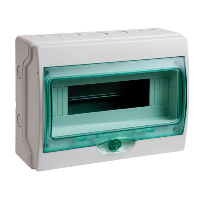Schneider Electric Kaedra 12 Module Distribution Enclosure IP65 200H x 267W x 112mmD
