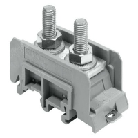 Entrelec SNA 70mm Power Block DIN Rail Terminal for TS35 & TS32 Rail 2 x M8 Studs M70/31.FF