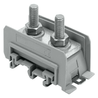 Entrelec SNA 120mm Power Block DIN Rail Terminal for TS35 & TS32 Rail 2 x M8 Studs M120/35.FF