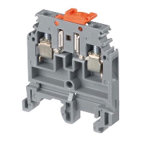 Entrelec SNA 4mm Grey Knife Disconnect DIN Rail Terminal for TS35 & TS32 Rail M4/6.SNB