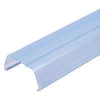 Entrelec SNA CPV1-2 Transparent Cover 73mm Wide 1 Metre Long