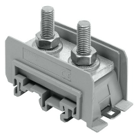 Entrelec SNA 300mm Power Block DIN Rail Terminal for TS35 & TS32 Rail 2 x M10 Stud M300/42.FF