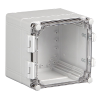 Ensto Cubo W Polycarbonate 200 x 200 x 187mmD Enclosure IP66/IP67