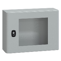 Schneider Electric Spacial S3D Mild Steel 300H x 400W x 150mmD Wall Mounting Enclosure IP66