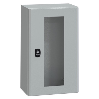 Schneider Electric Spacial S3D Mild Steel 500H x 300W x 200mmD Wall Mounting Enclosure IP66