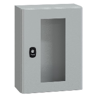 Schneider Electric Spacial S3D Mild Steel 400H x 300W x 150mmD Wall Mounting Enclosure IP66