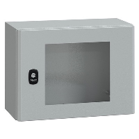 Schneider Electric Spacial S3D Mild Steel 300H x 400W x 200mmD Wall Mounting Enclosure IP66