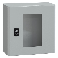 Schneider Electric Spacial S3D Mild Steel 300H x 300W x 150mmD Wall Mounting Enclosure IP66