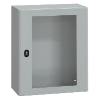 Schneider Electric Spacial S3D Mild Steel 600H x 500W x 250mmD Wall Mounting Enclosure IP66