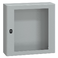 Schneider Electric Spacial S3D Mild Steel 600H x 600W x 200mmD Wall Mounting Enclosure IP66