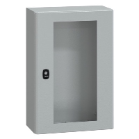 Schneider Electric Spacial S3D Mild Steel 600H x 400W x 250mmD Wall Mounting Enclosure IP66