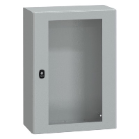 Schneider Electric Spacial S3D Mild Steel 700H x 500W x 250mmD Wall Mounting Enclosure IP66