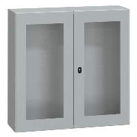 Schneider Electric Spacial S3D Mild Steel 1000H x 1000W x 300mmD Wall Mounting Enclosure IP55
