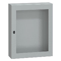 Schneider Electric Spacial S3D Mild Steel 1000H x 800W x 400mmD Wall Mounting Enclosure IP66