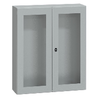 Schneider Electric Spacial S3D Mild Steel 1200H x 1000W x 300mmD Wall Mounting Enclosure IP55