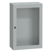 Schneider Electric Spacial S3D Mild Steel 1200H x 800W x 400mmD Wall Mounting Enclosure IP66