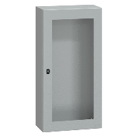 Schneider Electric Spacial S3D Mild Steel 1200H x 600W x 400mmD Wall Mounting Enclosure IP66