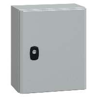 Schneider Electric Spacial S3D Mild Steel 300H x 250W x 150mmD Wall Mounting Enclosure IP66