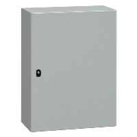 Schneider Electric Spacial S3D Mild Steel 800H x 600W x 400mmD Wall Mounting Enclosure IP66