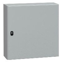 Schneider Electric Spacial S3D Mild Steel 600H x 600W x 250mmD Wall Mounting Enclosure IP66
