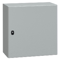 Schneider Electric Spacial S3D Mild Steel 600H x 600W x 400mmD Wall Mounting Enclosure IP66