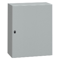 Schneider Electric Spacial S3D Mild Steel 1000H x 800W x 400mmD Wall Mounting Enclosure IP66