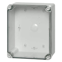 Fibox Piccolo Polycarbonate 170 x 140 x 95mmD Enclosure Clear Lid IP66/67