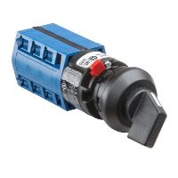Kraus & Naimer CG 3 Step Switch 2 Pole with OFF Single Hole Fixing with Face Plate Marked "OFF-1-2-3"