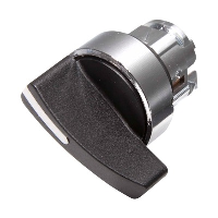Schneider Harmony XB4 2 Position Selector Switch Actuator O-I Stay Put Chrome Bezel Long Handle