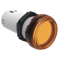 Lovato Platinum LED Pilot Lamp 12VAC/DC Orange Monoblock Style 22.5mm IP66, IP67, IP69K