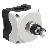 Lovato S1P Platinum Enclosure with 3 Position Keyswitch 'I-O-II' Stay Put 2 x N/O