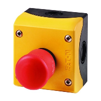 Eaton RMQ-Titan Enclosed 38mm Red Emergency Stop Button with 1 x N/C & 1 x N/O Contacts Pull to Release