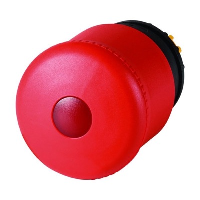 Eaton RMQ-Titan 38mm Red Emergency Stop Illuminated Pushbutton Actuator 22.5mm Pull to Release