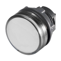Schneider Harmony XB4 Clear Pilot Lamp Head for BA9s Lamp 22.5mm Dark Grey Plastic Bezel