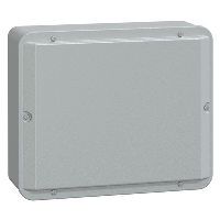 Schneider Electric Spacial SDB Mild Steel 257 x 307 x 116mmD Junction Box Screw Down Lid IP55