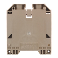 Weidmuller W Series 70mm Beige DIN Rail Terminal for TS35 Rail Single Feed Through WDU70N - price per 100