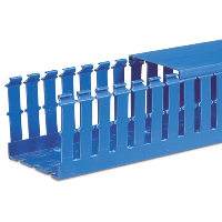 IBOCO T1-F Standard Slot Panel Trunking 40W x 80H Blue RAL5015 Contains 16 x 2M = 32M - price per 1 (box)