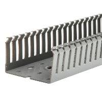 IBOCO TD Standard Slot Panel Trunking 37.5W x 50H Grey RAL7030 Contains 12 x 2M = 24M - price per 1 (box)