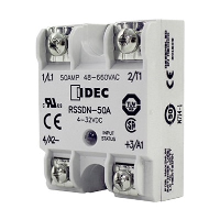 Idec RSS 25A Solid State Relay 90-280VAC Input SPST-NO Dual SCR Output