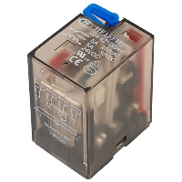 Hongfa HF18 4 Pole 6A Relay 24VDC Coil 4 Change-Over Contacts Mechanical Latching Lever and LED Indication