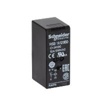Schneider Zelio RSB 1 Single Pole Relay 12A 24VDC with 1 x Change-Over Contact